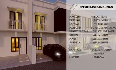 Hunian Royal Lotus Townhouse, Dekat Jogja Bay, Nyaman Huni