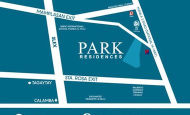 Park Residences beside SM Sta.Rosa Laguna
