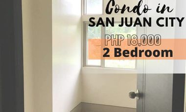 For Sale P18,000 month 2 Bedrooms in San Juan City Rent to Own