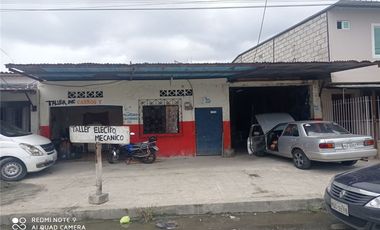 Terreno y casa de venta en manta Zona norte manabi