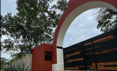 Exclusivo terreno en venta , ideal para casa de descanso en Mérida rodeado de haciendas y naturaleza