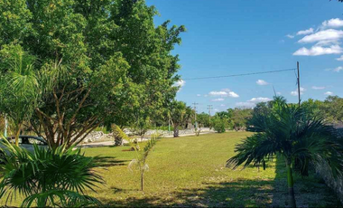 Exclusivo terreno en venta , ideal para casa de descanso en Mérida rodeado de haciendas y naturaleza