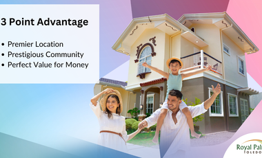Pre-selling – Bungalow 3BR at Royal Palms Toledo