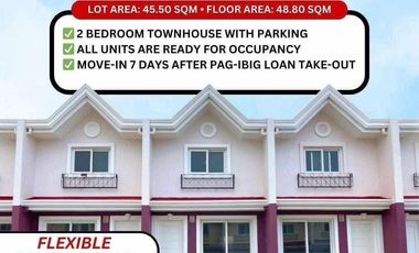Available Now: Ready-for-Occupancy 3-Bedroom w/Parking Townhouse in Binangonan – Secure Your Home for Just ₱20K Reservation!