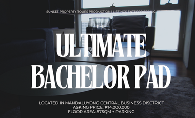 The Ultimate Bachelor Pad: 1-Bedroom Loft Type Condominium In Twin Oaks West Tower