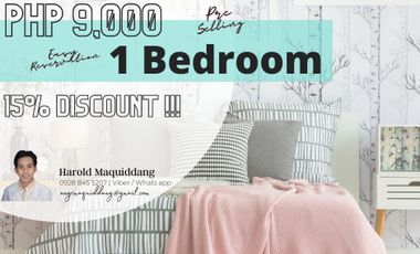 Condo 1 Bedroom 30 sq.m for only 6K Monthly Pre-Selling