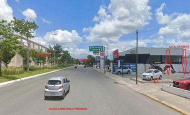 RENTA de Local salida Carretera a Progreso.