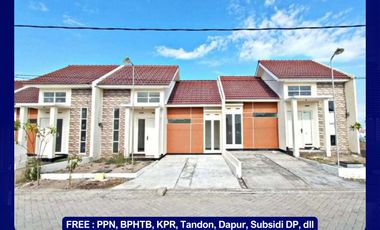 RUMAH BARU CICILAN 2 JUTAAN MENGANTI GRESIK FREE BIAYA DAN SUBSIDI DP
