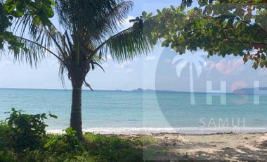 Beach Front Land For Sale - South Coast - Koh Samui - Suratthani - Thailand
