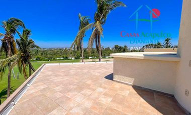 Casa con Alberca privada, vista al Campo de Golf, roof top con bar y 7 membresías Vidanta