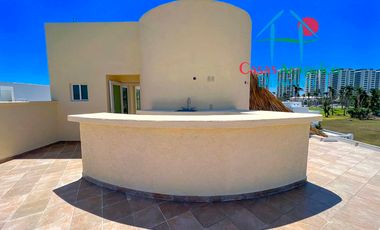 Casa con Alberca privada, vista al Campo de Golf, roof top con bar y 7 membresías Vidanta