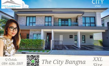 For Sale​​​​The City Bangna XXL Size, location that everyone has been waiting for! Luxury detached house, New project, Next to Mega-Bangna