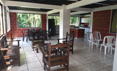 ARRIENDO FINCAS PARA VACACIONES POR DIAS (EVENTOS, REUNIONES, FIESTAS)