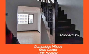Condo in Cainta Rizal as low as 10K Monthly 137K To Move In