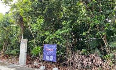 EXCEPCIONAL OFERTA  Terreno 208 m2 Aldea Ha Puerto Morelos