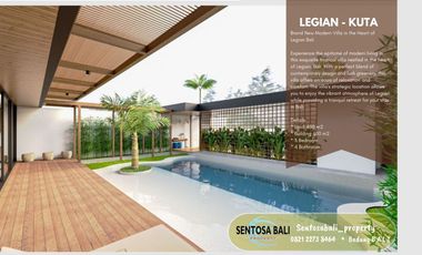Brand New Luxury villa di Legian Seminyak