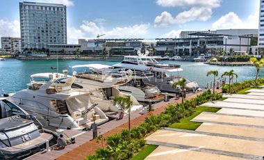 Departamento amueblado en renta en Shark Towers Puerto Cancún, Quintana Roo.