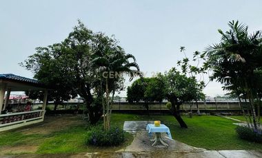 Land for sale along the Chao Phraya River, beautiful view, in the heart of Bangkok. A golden opportunity has arrived. Soi Charansanitwong 46 No.34-LA-