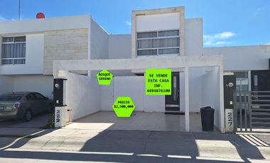 SE VENDE CASA EN BOSQUE SERENO