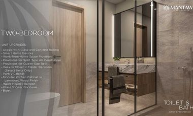 Pre-Selling 2 Bedrooms Condo for Sale at Mantawi Residences, Mandaue City, Cebu