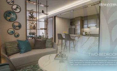 Pre-Selling 2 Bedrooms Condo for Sale at Mantawi Residences, Mandaue City, Cebu