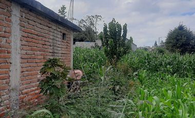 CHECA, vendo terreno 1.500m, con casa y local comercial, servicios básicos