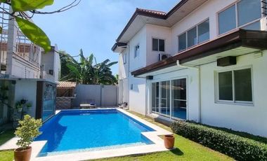 2-Storey Modern  House for Rent with Swimming Pool  in AFPOVAI Village Taguig City