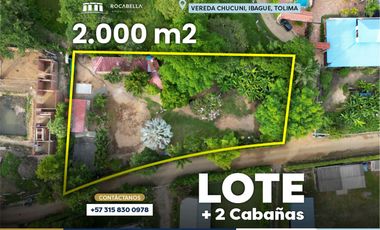 Lote en Venta - 2000 m² en Ibagué, Tolima - COL