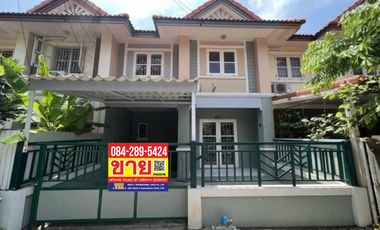 Townhome for sale, Baan Pruksa 21 Bangyai , size 18 square wa , renovated house, ready to move in, Property code 03-047