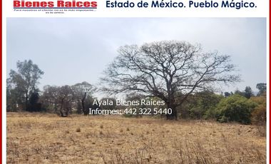 TERRENO EN VENTA. ESTADO DE MEXICO ACULCO. $6,600,000   12,000 M2 PUEBLO MÁGICO