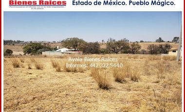 TERRENO EN VENTA. ESTADO DE MEXICO ACULCO. $6,600,000   12,000 M2 PUEBLO MÁGICO