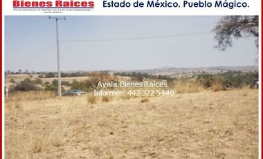 TERRENO EN VENTA. ESTADO DE MEXICO ACULCO. $6,600,000   12,000 M2 PUEBLO MÁGICO
