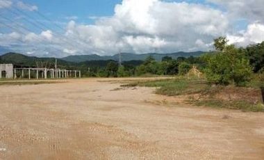 Land for sale 170 rai, 127.5Mbaht, next to the super highway. Near Police Station, Mae Tha, Lamphun