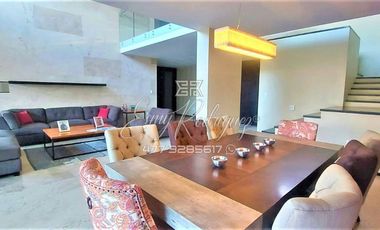 CASA EN RENTA, CUMBRES DEL CAMPESTRE, CON O SIN MUEBLES, 4 REC CON BAÑO, 6 AUTOS,