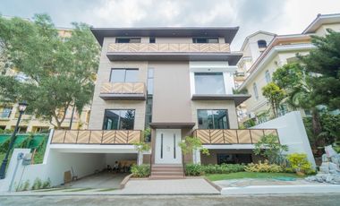 Brand New 3-Storey House and Lot with Elevator in Mckinley Hill Village