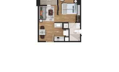 PRE-SELLING STUDIO WITH BALCONY 34.5 SQM 9 CENTRAL PARK NORTHWIN GLOBAL CITY IN MARILAO BULACAN