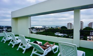 DEPARTAMENTO EN VENTA FULL AMOBLADO EN TONSUPA