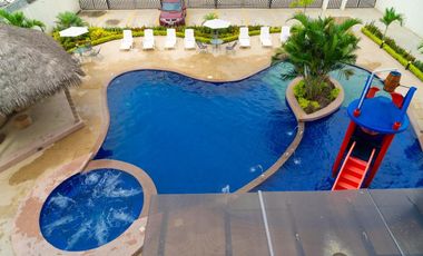 DEPARTAMENTO EN VENTA FULL AMOBLADO EN TONSUPA