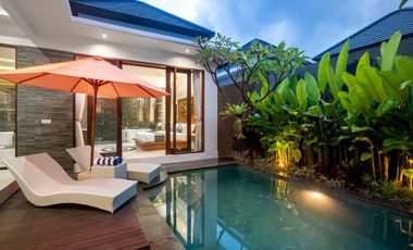 Leasehold Villa 2 Bedrooms In Heart Seminyak