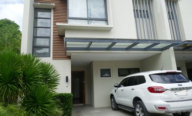 modern 3-bedroom townhouse (164 sqm) with a garden inside a subdivision-Talamban @ P65k/month