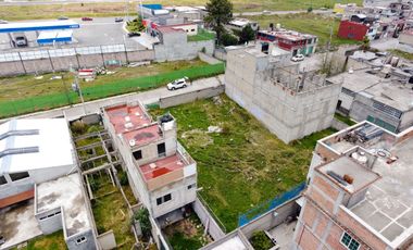 Terreno venta Zinacantepec en Col. Linda Vista a una cuadra de Av. Las Torres