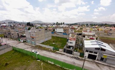 Terreno venta Zinacantepec en Col. Linda Vista a una cuadra de Av. Las Torres