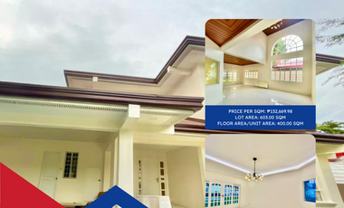 5Br House and Lot For Sale at Alabang Hills Village, Muntinlupa