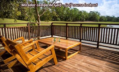Departamento con club de playa, golf, alberca, en venta Playa del Carmen.