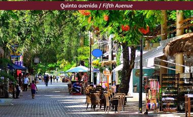 Departamento con club de playa, golf, alberca, en venta Playa del Carmen.