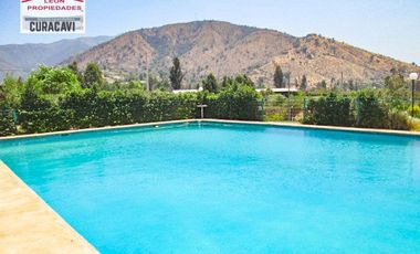 🏠León Propiedades vende gran centro de eventos con todas sus instalaciones, Sector Los Naranjos, Curacavi🏠