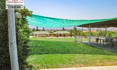 🏠León Propiedades vende gran centro de eventos con todas sus instalaciones, Sector Los Naranjos, Curacavi🏠