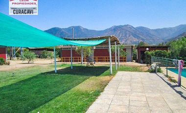 🏠León Propiedades vende gran centro de eventos con todas sus instalaciones, Sector Los Naranjos, Curacavi🏠