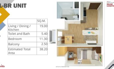 NEAR RFO STUDIO UNIT FOR SALE IN MAKATI- NO SPOT DP REQUIRED