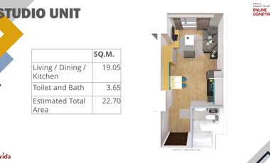 NEAR RFO STUDIO UNIT FOR SALE IN MAKATI- NO SPOT DP REQUIRED